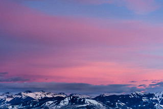 Pastel Sunset over the Sneffels