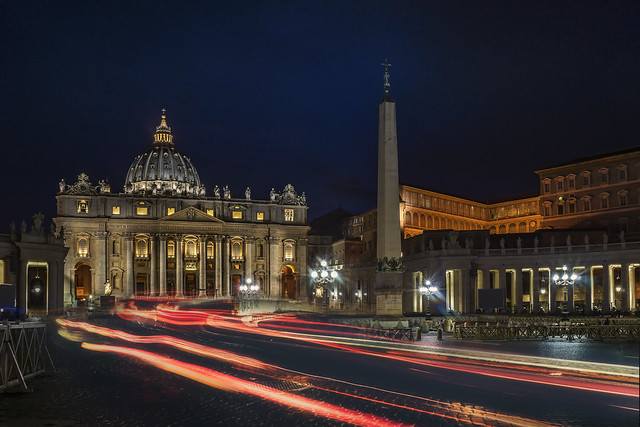 Rome, follow the lights
