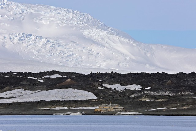 Historic Scott's Hut Cape Evans Mt Erebus Cape Adare Ross Island Ross Sea Antarctica