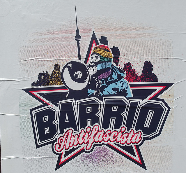 Barrio Antifascista Poster