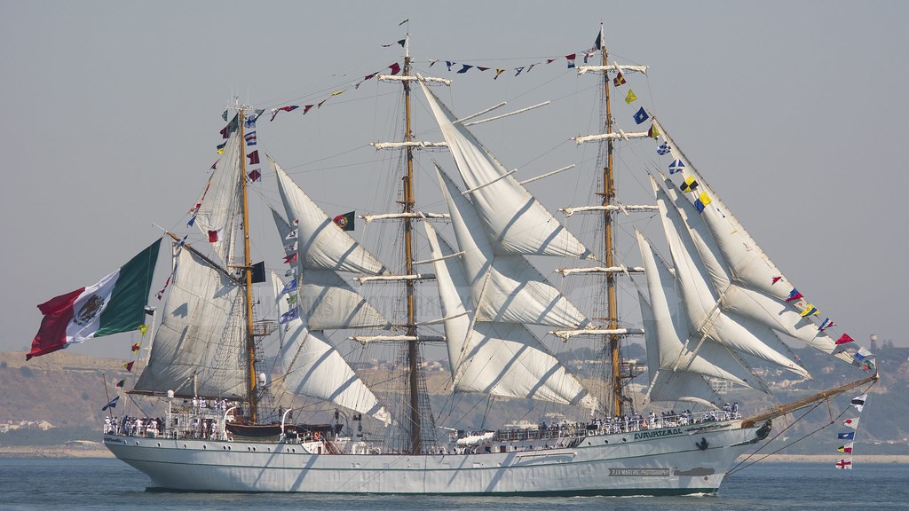 Mexican Navy: CUAUHTEMOC | Tall Ships Race - Race 2 Lisbon/C… | Flickr