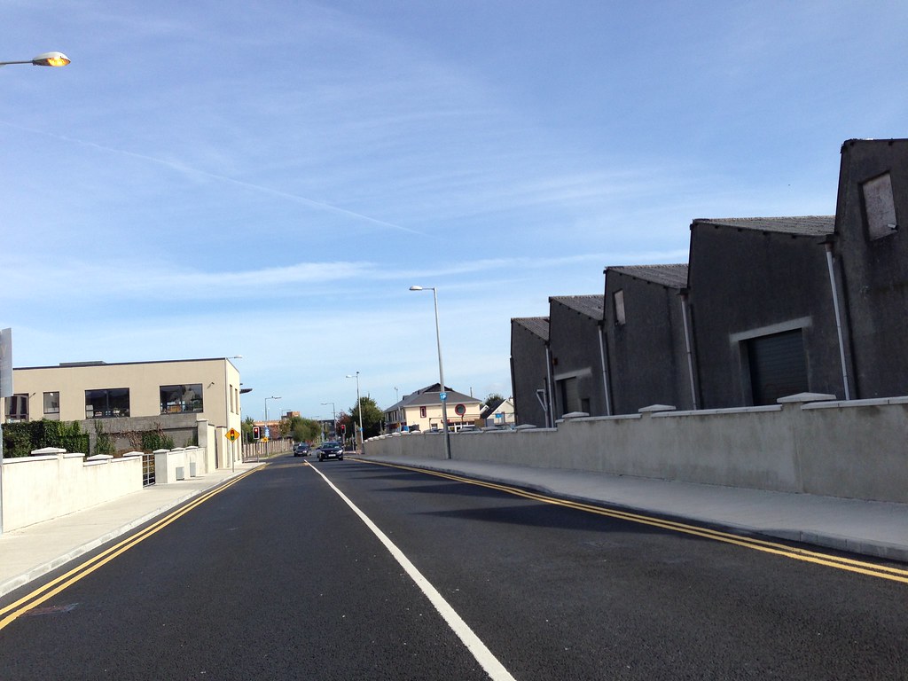 Ennis, Ireland - Newly Opened Link Road Between Station Road and Limerick Road.