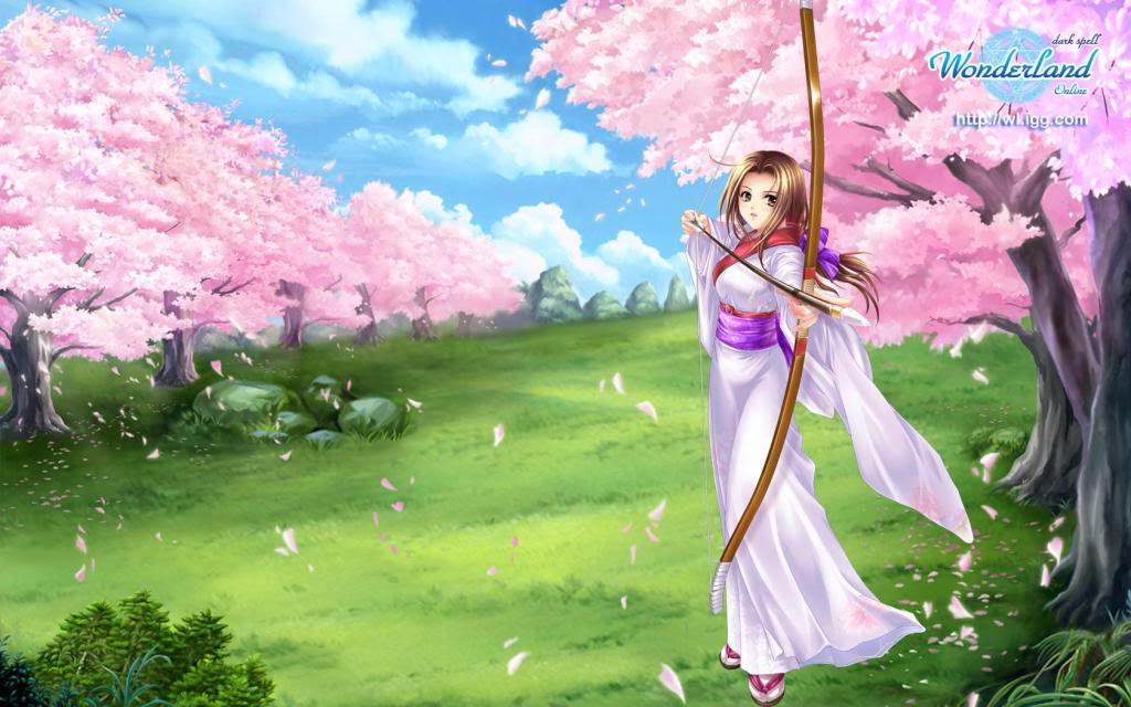 Anime Cherry Blossoms Wallpaper Free Download | Anime Cherry… | Flickr