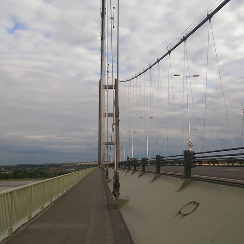 Humber Bridge Railing Humber Bridge | taken during a run across the Humber Bridge.… | Ian ...