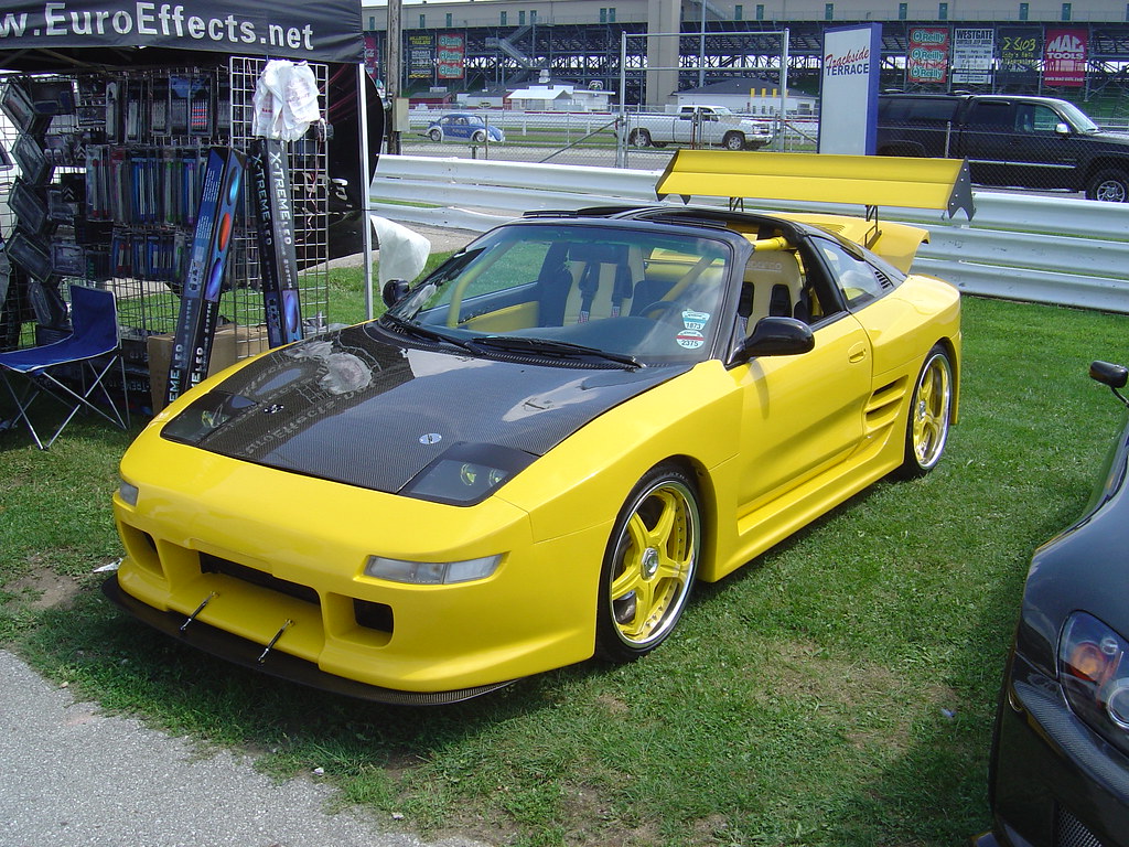 Toyota MR2 with Wide Body Kit.
