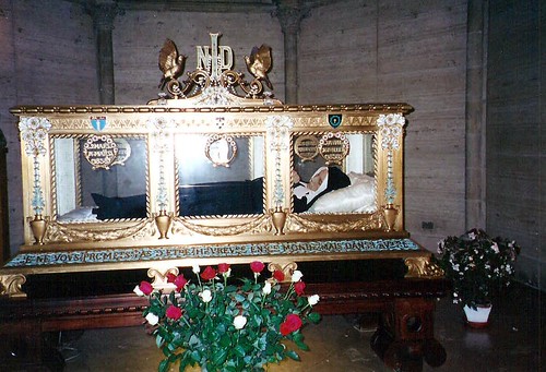 St. Bernadette | The uncorrupted body of St. Bernadette in a… | Flickr