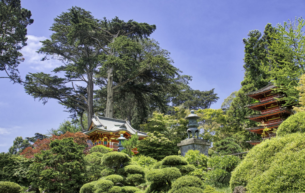 Japanese Garden Sf Helmut Otahal Flickr