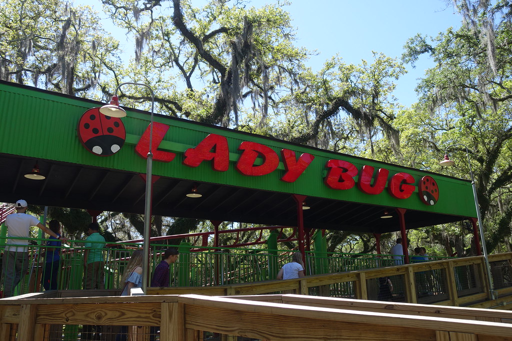 New Orleans City Park Carousel Garden Amusement Park Lad Flickr