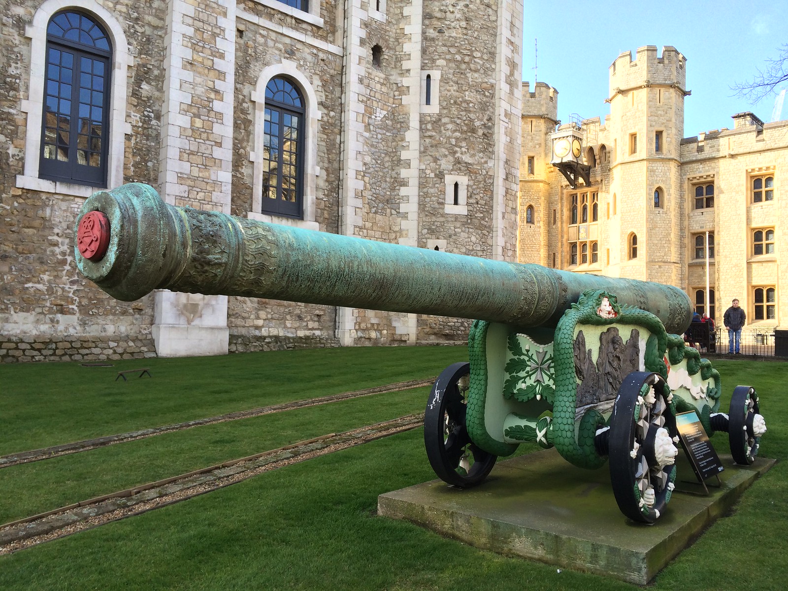 17th century Maltese cannon in Tower of London