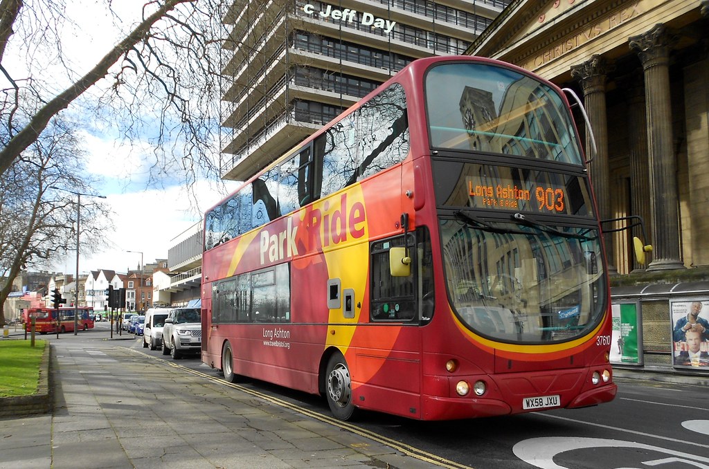 WX58JXU | First Bristol & Avon Volvo B9TL/Wright Eclipse in … | Flickr