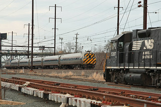 Amtrak/CSAO meet @ Bristol, PA