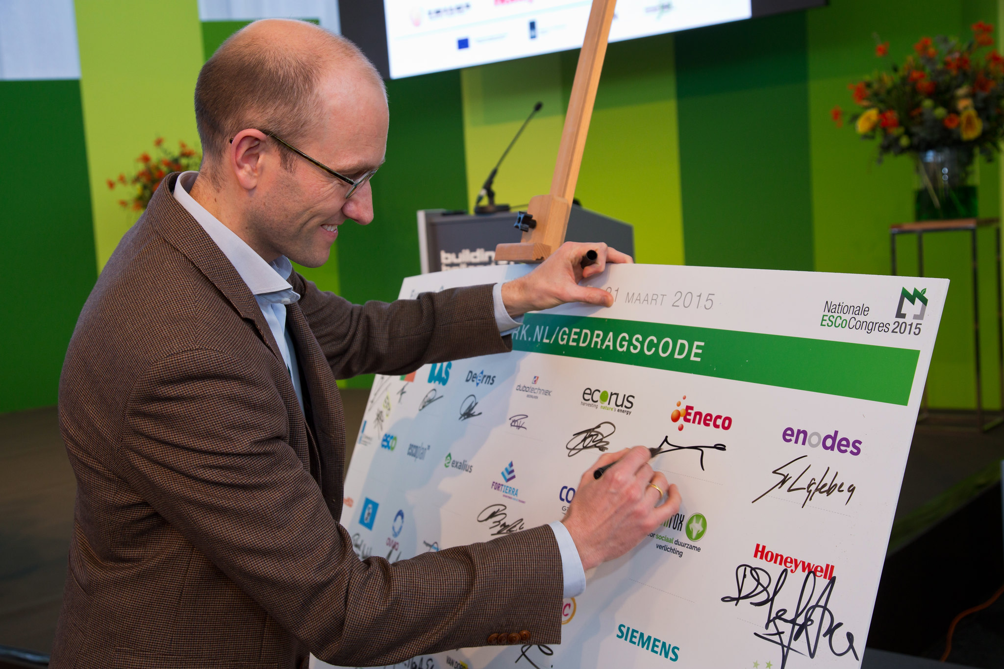 Ondertekening gedragscode EPC-25