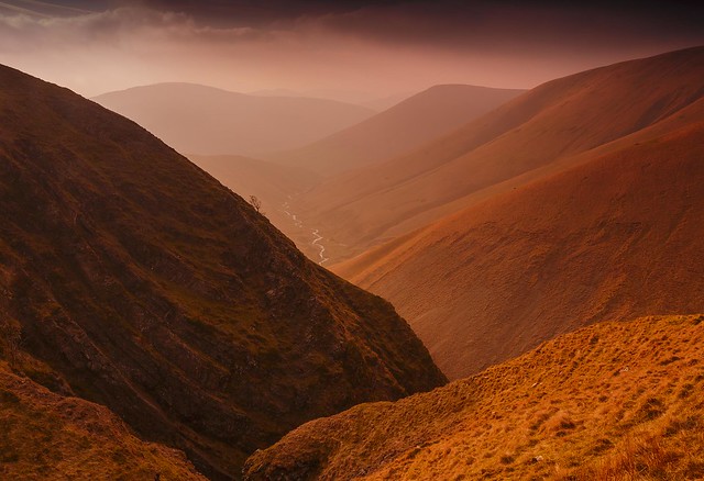 Black Force Folds and Carling Gill, The Howgills.