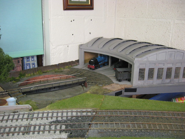 GNR(I) Loco Shed and turntable - Stanfording