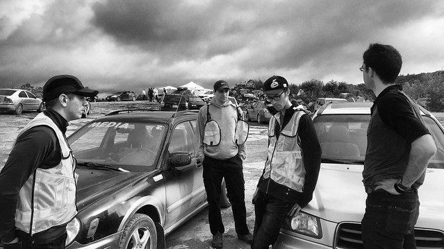 media crew, galway cavendish forest rally