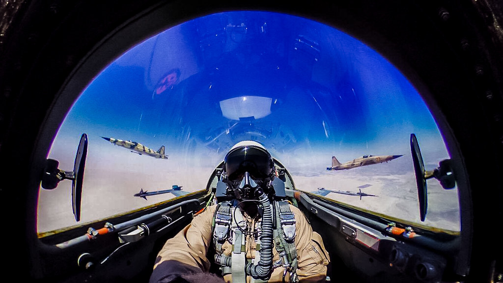 Top Gun | Lt. Col. William Sheridan pilots a F-5N above the … | Flickr