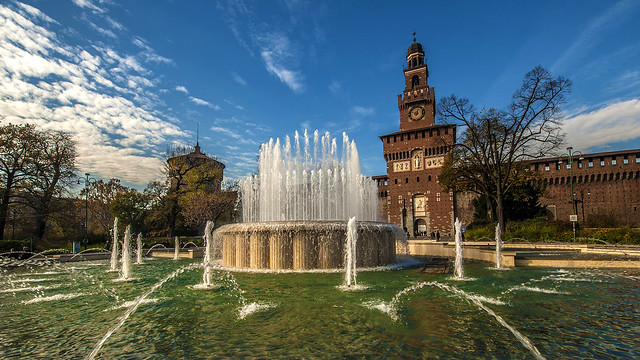 Milano - Castello Sforzesco - a photo on Flickriver