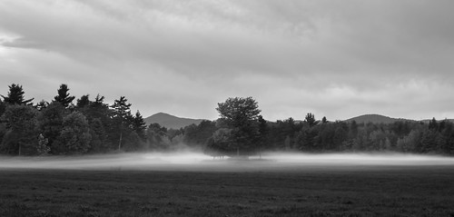 Fog creeping in | by Peter Oates