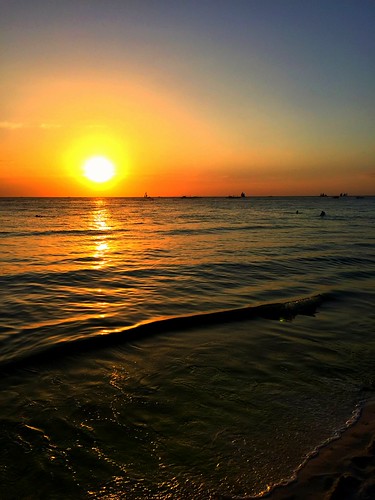 Boracay sunset by cwnaturescapes, sunset philippines pacificocean boracay
