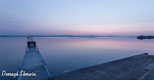 ireland sunset lake water lough westmeath loughowel