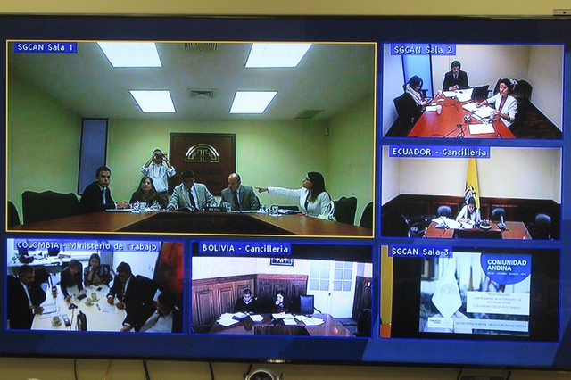 Comité Andino de Autoridades en Seguridad Social y Seguridad y Salud en el Trabajo sostuvo reunión de trabajo