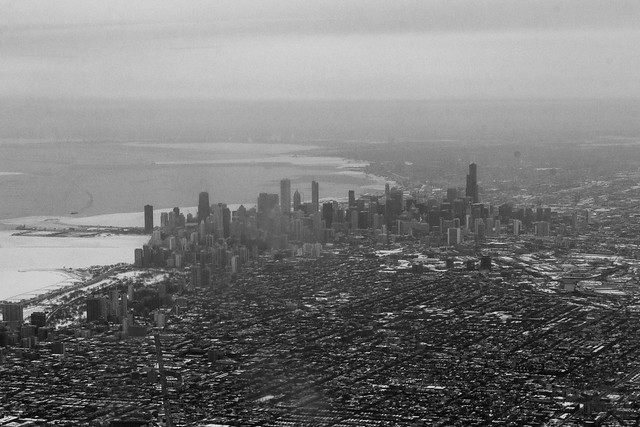 Chicago on approach