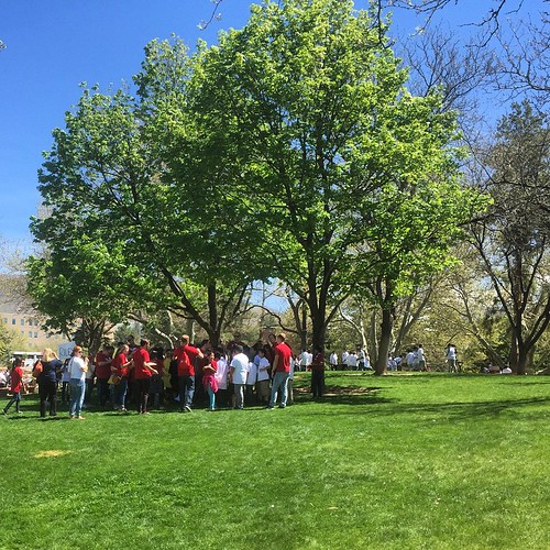 More than 1,000 sixth-graders are on campus for #ProjectYouth today. #UofU #universityofutah
