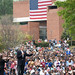 Sat, 04/14/2007 - 12:40pm - Senator Barack Obama made a presidential campaign stop in Atlanta and used Georgia Tech as the location. Over 20,000 people attended to hear him speak. --