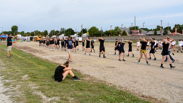 Northeastern at 2016 State Fair Band Day