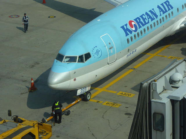 Boeing 737, Korean Air, Incheon, Seoul
