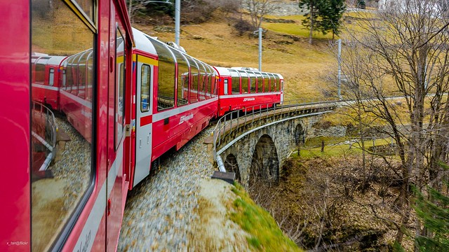 Bernina Express @ Swiss Alps