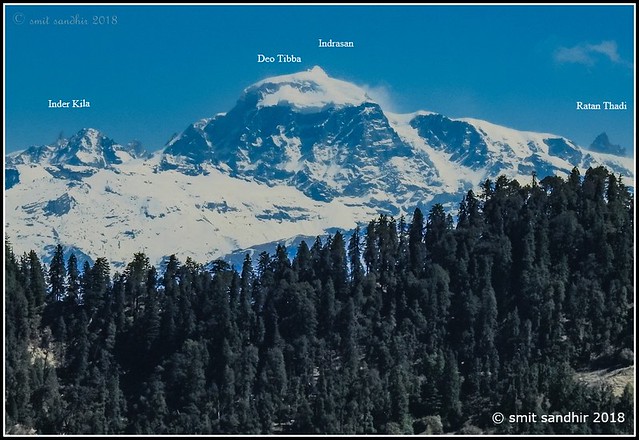 Deo Tibba and Indrasan peaks