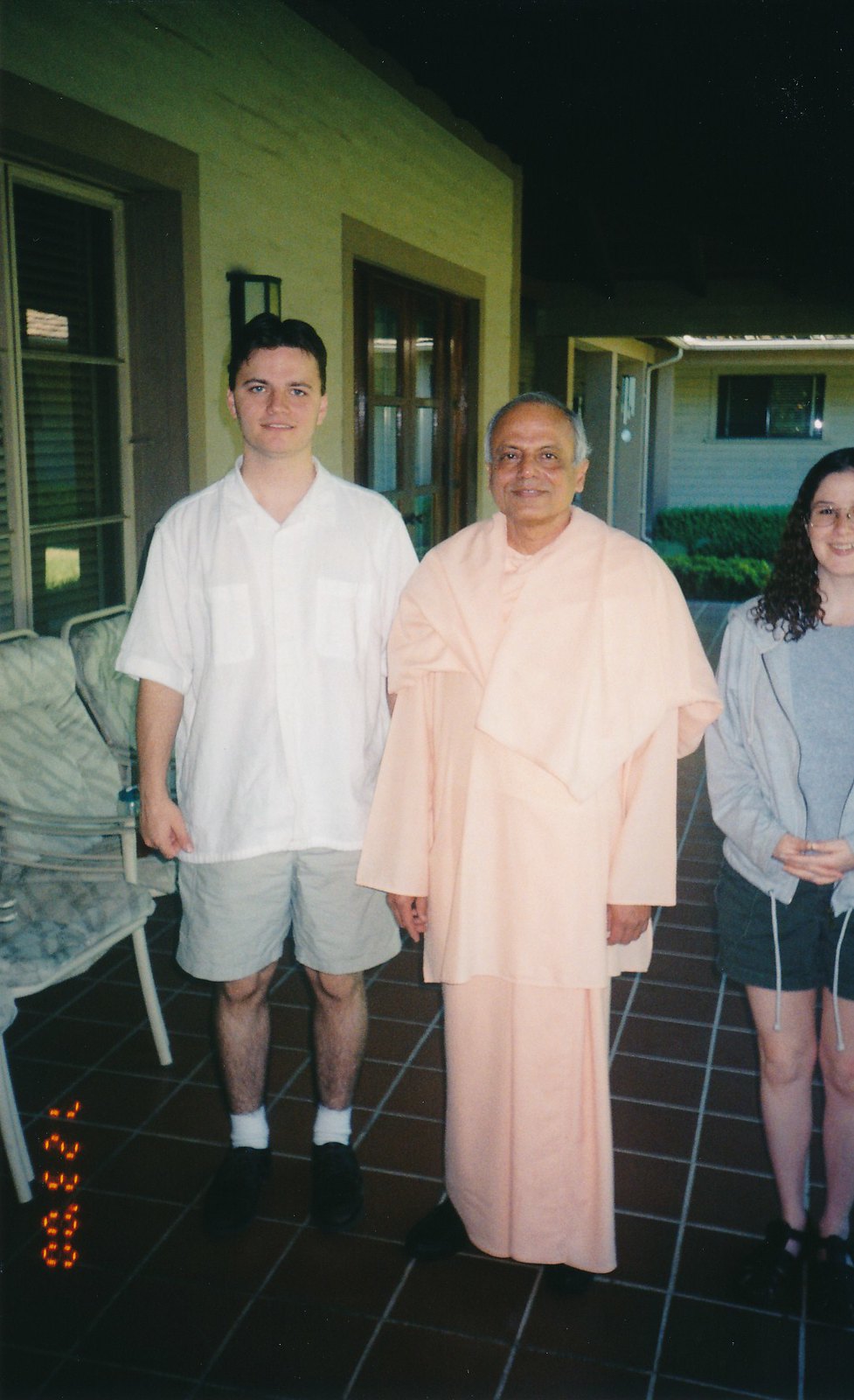 Sacramento Swami Prapannananda Visitors