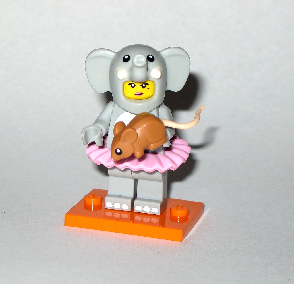 LEGO Minifigures Series 18 Elephant Girl Minifigure Loose