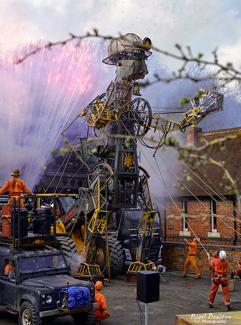 Fireworks for the Man Engine
