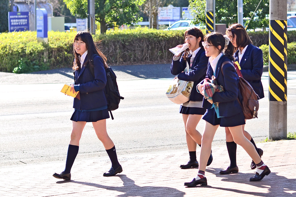 High School Girls In Japan 日本の女子高校生 In Japan Many High Flickr