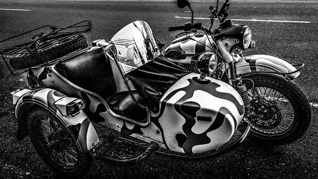 Ural Sidecar Motorcycle, West Seattle