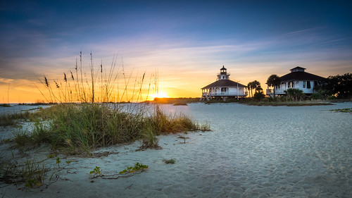 statepark sunset vacation lighthouse beach water sand florida bocagrande gasparillaisland