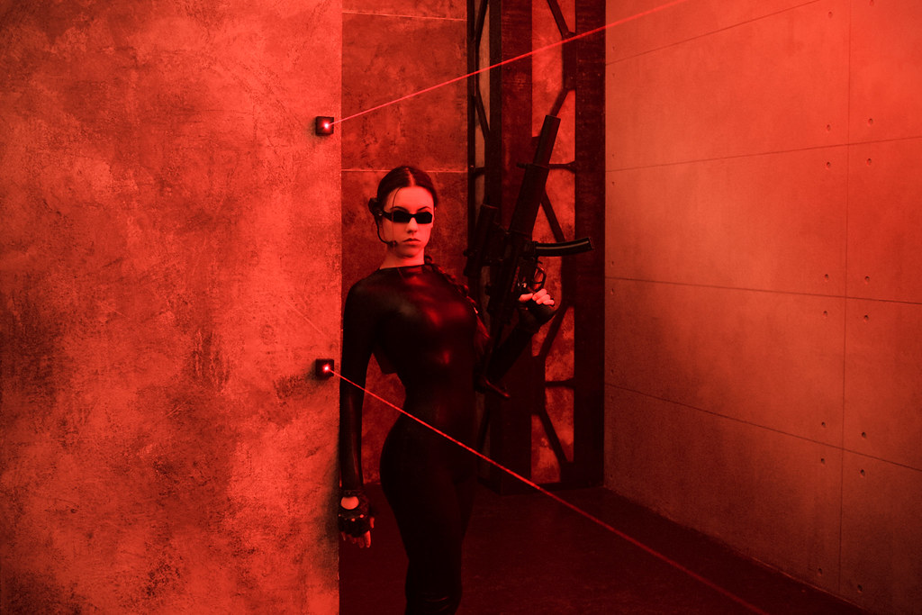 Lara Croft catsuit cosplay | Tomb Raider Chronicles | Flickr