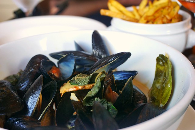 Mussels at Bearnaise