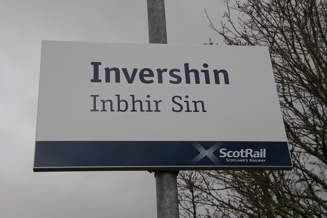 INVERSHIN STATION SIGN 20150404