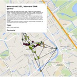 j-walk map of Delft