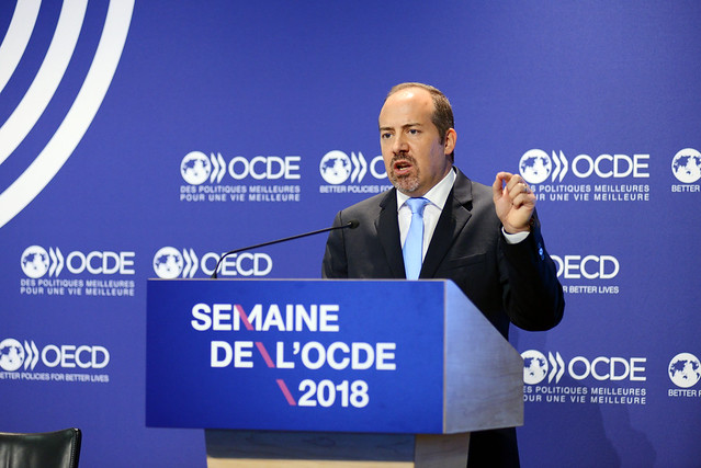 OECD Week 2018 - Press briefing of the Economic Outlook