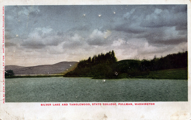 Silver Lake and Tanglewood, Washington State College, 1906 - Pullman, Washington