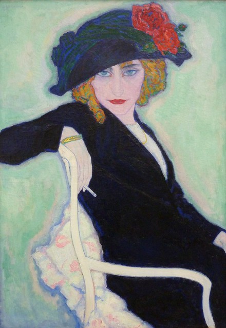 Leo Gestel, Dame met sigaret (1911)
