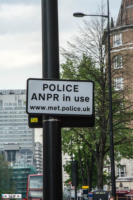 ANPR SIGN London 2016