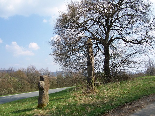Steinkreuz (I) + Marterl (IV) Trebgast
