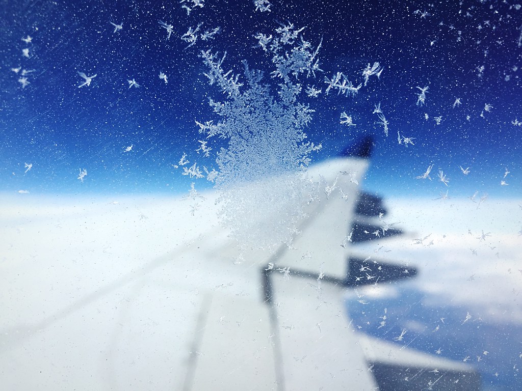 108/365: From An Airplane Window somewhere over Norway // Scandinavian Airlines 2015 In 365 Photos Project 365