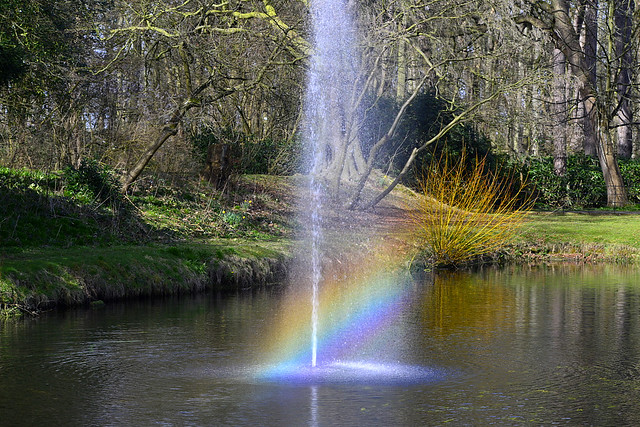 Rainbow Fountain....