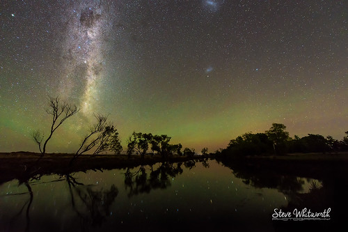 reflection silhouette night stars nikon australia astrophotography aurora tasmania nightsky milkyway evandale southeskriver northerntasmania silhouettephotography nikon1424mmf28 nikond800e